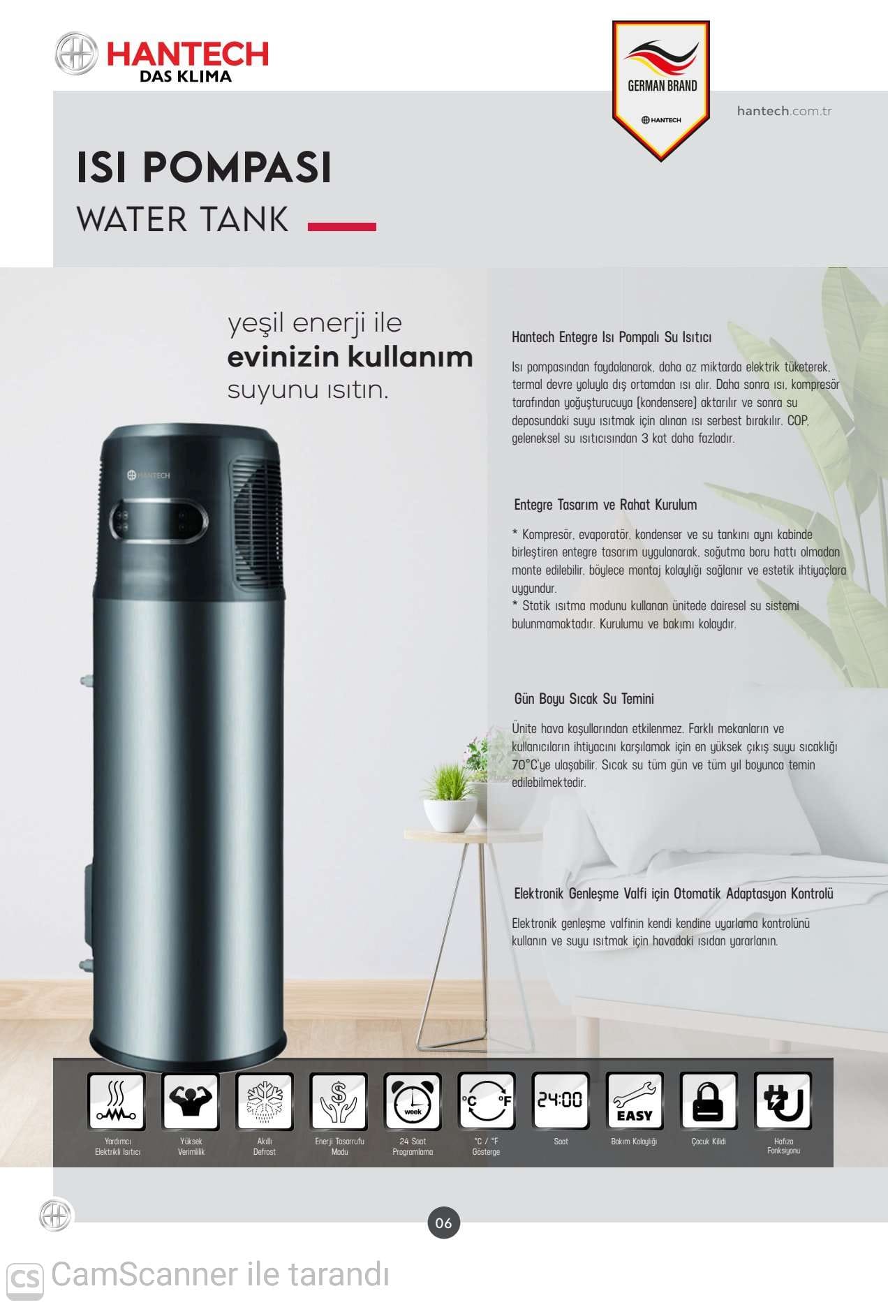 hantech water tank